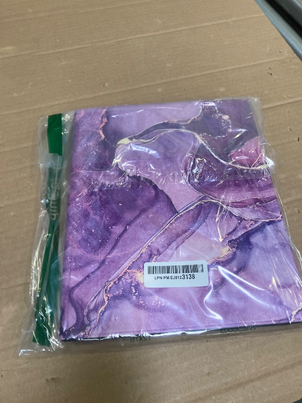 Photo 1 of Soke Keyboard Case for iPad Pro 13 Inch (M4 2024), Magnetic Detachable Wireless Keyboard & 7 Colors Backlight Keys, Folio Stand TPU Back Cover with Pencil Holder for iPad Pro 13", Purple Marble