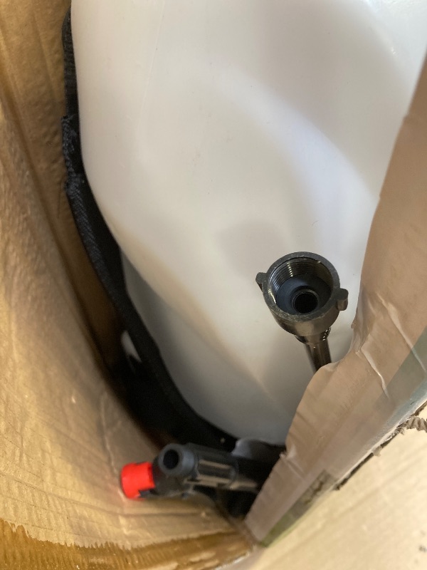 Photo 1 of Backpack Sprayer 4 Gallon Battery Powered Garden Sprayer, VaxMay Electric Weed Sprayer Works with Makita 18V Battery, 100 PSI, Telescopic Wand, 5 Nozzles, 2.5Ah Battery&Charger Included
