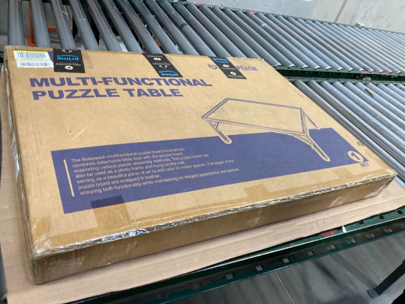 Photo 1 of 1000 piece puzzle table with Leather edging Perfect for Family fun & Game Table 23"x31"