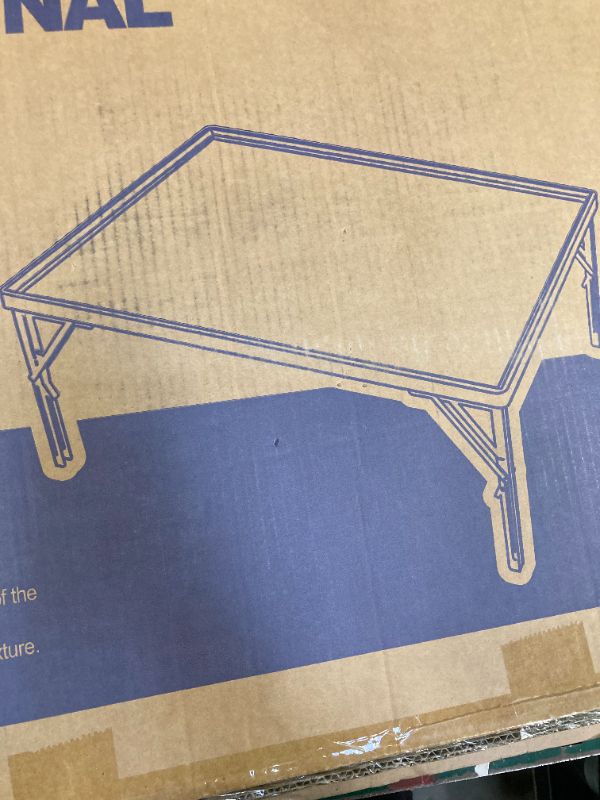 Photo 1 of 1000 piece puzzle table with Leather edging Perfect for Family fun & Game Table 23"x31"
