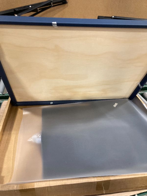 Photo 1 of 1000 piece puzzle table with Leather edging Perfect for Family fun & Game Table 23"x31"