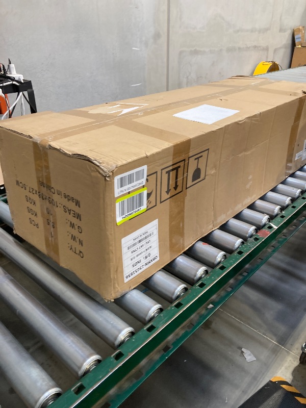 Photo 1 of Aluminum Truck Tool Box, Heavy Duty Waterproof Truck Storage Organizer, Pickup Truck Bed RV Trailer with Side Handle, Lock and Keys (Black, 39-INCH)