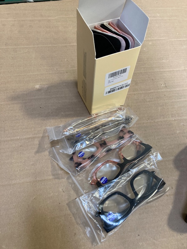 Photo 1 of CCVOO Stylish Reading Glasses for Women 1.75+  , Eyeglasses, Blue Light Readers for Women, Computer Eye Glasses, Cheaters