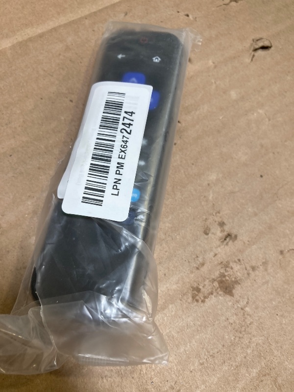 Photo 1 of Replacement Remote Control Only for All Roku TV, Compatible for TCL Roku/Hisense Roku/Onn Roku Series Smart TVs (Not for Roku Stick and Box)