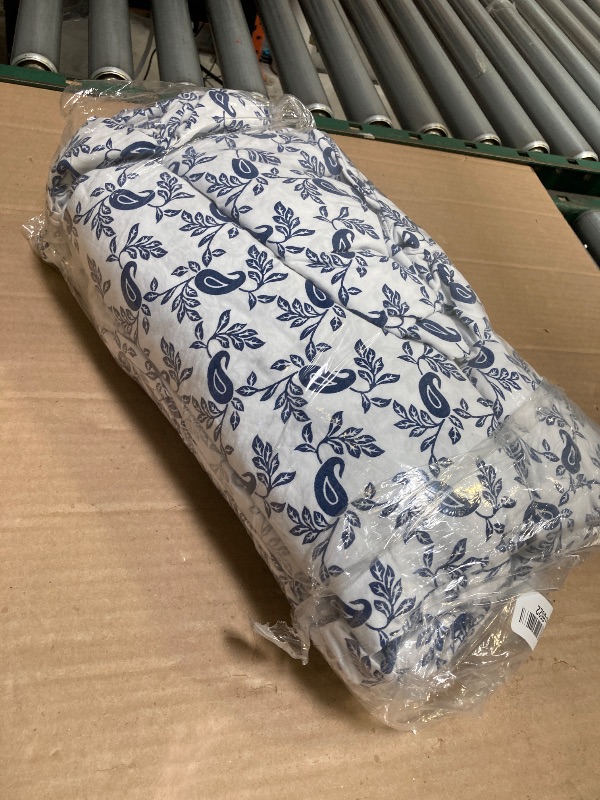 Photo 1 of RUVANTI 6 Pcs Cotton Sheets - 100% Natural Cotton Soft, Lightweight & Breathable Crispy Percale Bed Sheets, Queen Sheet Set 16" Deep Pockets, Paisley Ornament
