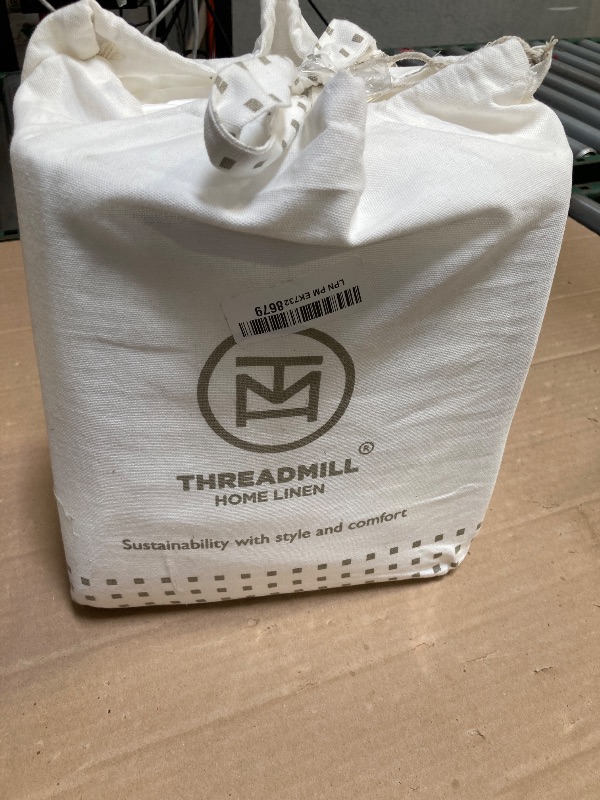 Photo 1 of Threadmill Supima Luxury Cotton Sheets - California King, 1000 Thread Count Sateen Weave, 4 Pc Set, Deep Pocket, Hotel White