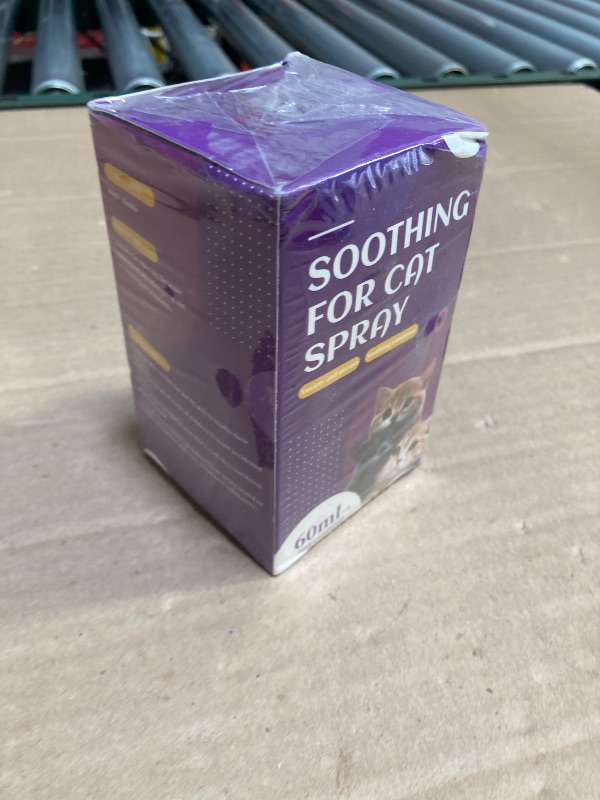 Photo 1 of Cat Calming Spray, Cat Pheromone Calming Spray, Natural Calming Solution for Cats, Reduce Kittens Stress, Anxiety, Scratching, Protect Furniture and Floors, Suit For Home, Travel, Vet Visits, 4 PACKS