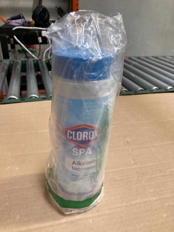 Photo 1 of Clorox® Pool&Spa™ Alkalinity Increaser, Raises Total Alkalinity in Spa Water, Safe for All Spa Types, 2 lb (Pack of 1)