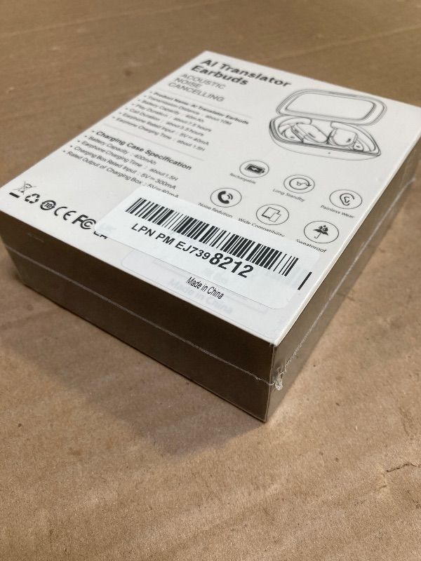 Photo 1 of AI Language Translator Earbuds,-Balck-8.13