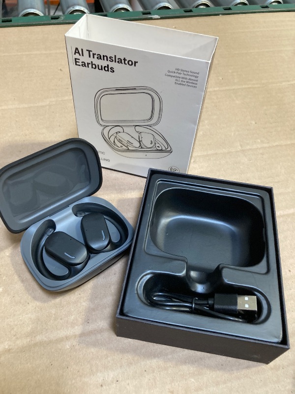 Photo 1 of AI Language Translator Earbuds,-Balck-8.13
