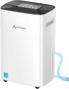 Photo 1 of Dehumidifier for Basement, 52 Pints Dehumidifiers for Bedroom Bathroom Large Room Home, 4500 Sq.Ft Dehumidifier with Drain Hose, 2025 Energy Star Certificate, Humidity Control, 24H-Timer, Auto Defrost
