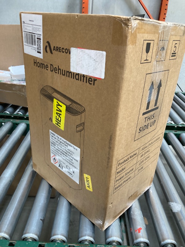Photo 1 of Dehumidifier for Basement, 52 Pints Dehumidifiers for Bedroom Bathroom Large Room Home, 4500 Sq.Ft Dehumidifier with Drain Hose, 2025 Energy Star Certificate, Humidity Control, 24H-Timer, Auto Defrost
