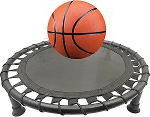 Photo 1 of Silent Basketball Rebounder - Indoor Dribbling Trainer with Soundproof Design, Portable Basketball Rebound Net for Home Practice, Improves Ball Control & Handling Skills.