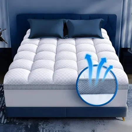 Photo 1 of King Size Biteany Premium Memory Foam Mattress Topper