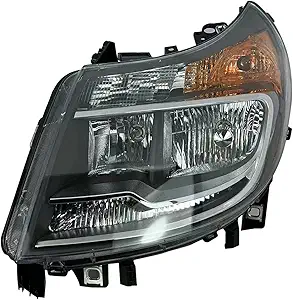 Photo 1 of SAILIN Replacement Driver Left Side Headlight Headlamp with DRL Assemble Complete for RAM Promaster 1500 2500 3500 from 2010-2022