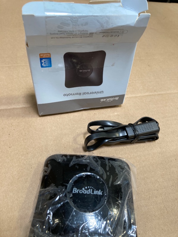 Photo 1 of BroadLink RM4 pro IR RF Remote Control Hub with Sensor Cable - WiFi Smart Controller for Home Automation, TV, Ceiling Fan, Curtain Remote, Works with Alexa, Google Assistant, IFTTT, Siri
