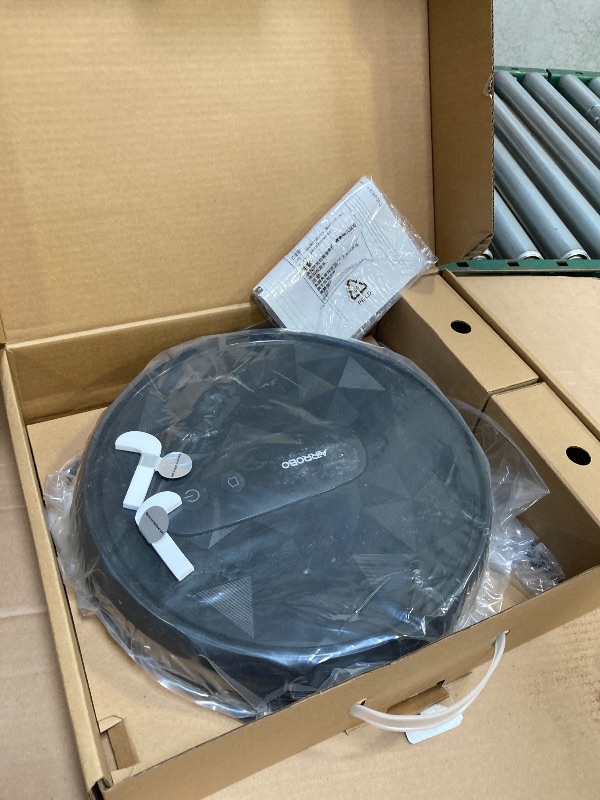 Photo 1 of AIRROBO Robot Vacuum, 2800Pa Powerful Suction, Smart Navigation, App & Remote Control, 120 Mins Runtime, Anti-Collision & Anti-Drop, for Hard Floor/Carpet/Pet Hair