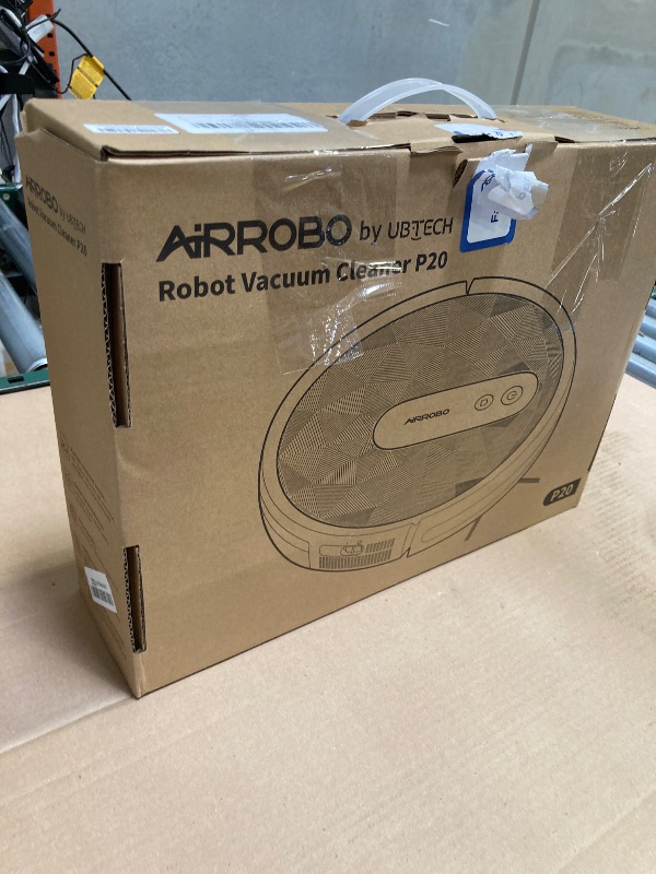 Photo 1 of AIRROBO Robot Vacuum, 2800Pa Powerful Suction, Smart Navigation, App & Remote Control, 120 Mins Runtime, Anti-Collision & Anti-Drop, for Hard Floor/Carpet/Pet Hair