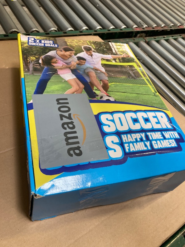 Photo 1 of VAVOSPORT Kids Soccer Goals for Backyard Set - 2 of 6x4 ft Portable Soccer Goal Training Equipment, Practice Soccer Net with Soccer Ball, Cones, Soccer Set for Toddler Youth Sports Outdoor Games Play