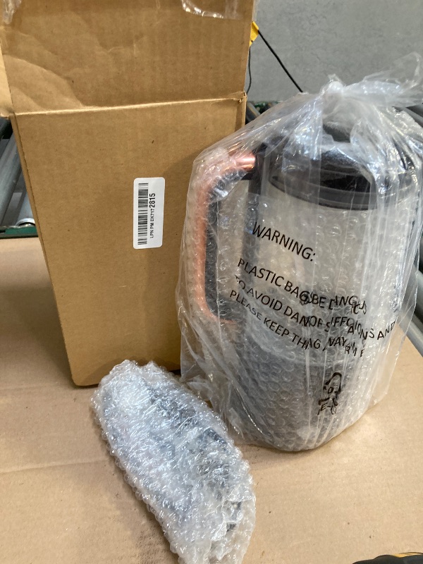 Photo 1 of 8 in 1 Automatic Nut Milk Maker, 35 oz(1000ml) Homemade Oat, Soy, Plant-Based and Dairy Free Beverages, Almond Milk Maker with Delay Start/Keep Warm/Boil Water, Soy Milk Maker with Nut Milk Bag