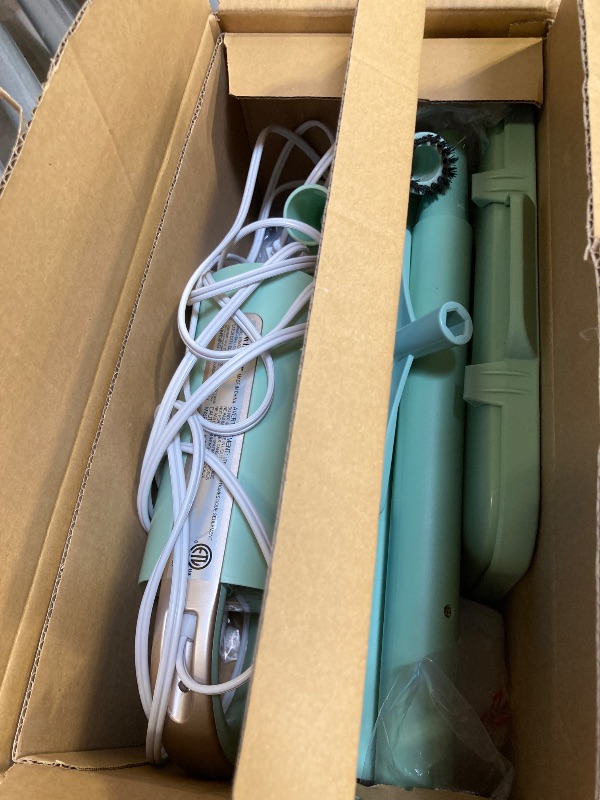 Photo 1 of Newbealer Steam Mop & Detachable Handheld Cleaner, 250ml 1200W Powerful Floor Steamer, 3 Adjustable Levels for Carpet Laminate Hardwood Grout, Carpet Glider, 7 Multi-purpose Accessories & 2 Pads