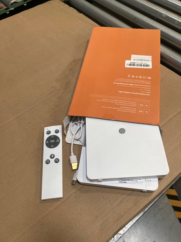 Photo 1 of FULEN 2 Pack Rechargeable Motion Sensor Ceiling Light Upgraded, Cordless Closet Light with 12000mAh Battery, LED Shower Light for Bathroom,Pantry,Porch,Garage,3000K/4500K/6000K, Remote Control