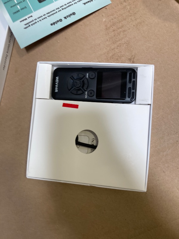 Photo 1 of Wevoor V52 64GB Digital Voice Recorder with Noise Reduction, 1536Kbps HD Stereo, Metal Voice Activated Recorder with Playback and Password, Audio Recording Device for Interview Meetings Lectures