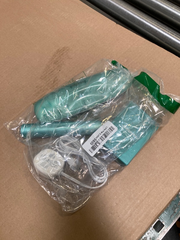 Photo 1 of Aquasonic Vibe Series Ultra-Whitening Toothbrush – ADA Accepted Power Toothbrush - 8 Brush Heads & Travel Case – 40,000 VPM Motor & Wireless Charging - 4 Modes w Smart Timer – Mint Green Metallic