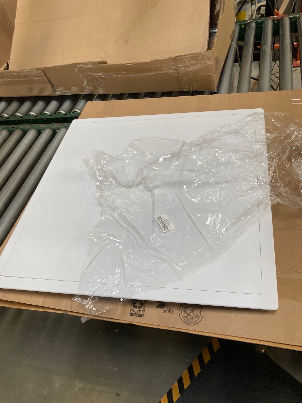 Photo 1 of  Access Panel for Drywall - 24x24 Inch Wall Hole Cover - Heavy Durable Plastic White Door for Plumbing 