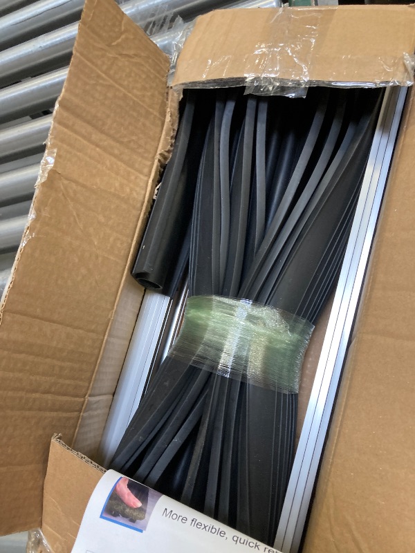 Photo 1 of  Premium Garage Door Bottom Seal - 16.5ft Weatherproof EPDM Rubber, Easy Install, Blocks Drafts/Rain/Rodents, Noise-Reducing & Energy Saving 