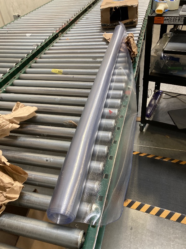 Photo 1 of LARGE CLEAR TABLE COVER 