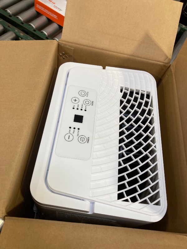 Photo 1 of  hOmeLabs 8 Pint Wi-Fi Dehumidifier for up to 1,800 Sq Ft Rooms (MAX 24 Pint at 95°F, 90% RH) – Ultra Quiet, Compact Design with Smart Controls and Drain Hose 