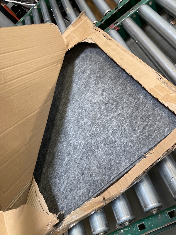 Photo 1 of  Felt Puzzle Board Flipper Board for 1000 Piece Puzzle with Rigid Cover Tilted Puzzle Board Tray Mat Gray 