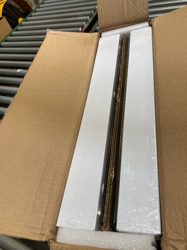 Photo 1 of  2 Pack Pull Out Cabinet Organizers 21"Deep with Raising Pad for Framed Cabinets,Expandable Slide Out Drawers Upgrade 3 Slide Rails,Roll Out Shelves Adhesive,Adjustable Width 12"-20.45" White 