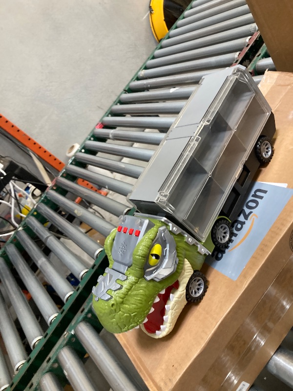 Photo 1 of  JOYIN 13 in 1 Dinosaur Toys for Kids 3-5, Dinosaur Truck with 12 Pull Back Cars, Small Cars Set, Birthday Gifts Toys for 3 4 5+ Year Old Boy, Transport Carrier Truck for Toddlers 3-4 Years 