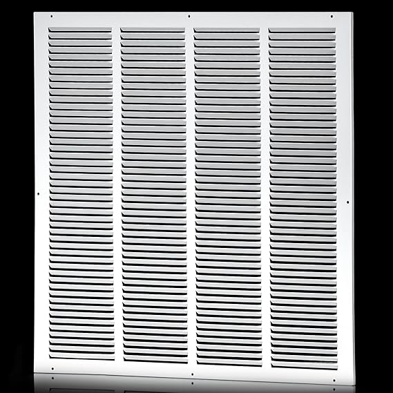 Photo 1 of 24x24 Vent Cover(Duct Opening Size),Air Return Vent Cover,Flat Vent Cover,Rejillas De Aire Acondicionado para Casa,Return Air Grilles,Outer Dimensions:25.75"Wx25.75"H(24"W x 24"H, Duct Opening)