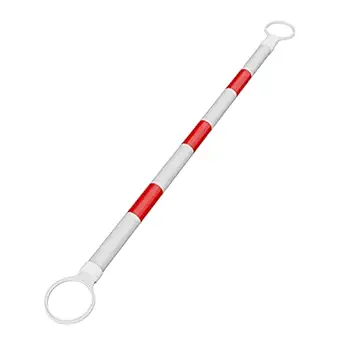 Photo 1 of BATTIFE 1 Pack Retractable Traffic Cone Bar (from 4 ft to 6.9 ft), Expandable Cone Bar for Traffic Road Parking use, White and Red, Cone Not Include
