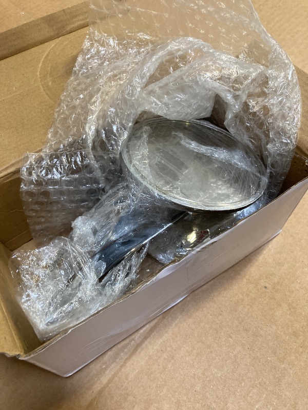 Photo 1 of Round Bowtie Outside Rearview Mirrors Ribbed Base Compatible With 1963 1964 1965 Bel Air Biscayne Impala Corvair Chevelle El Camino Nova