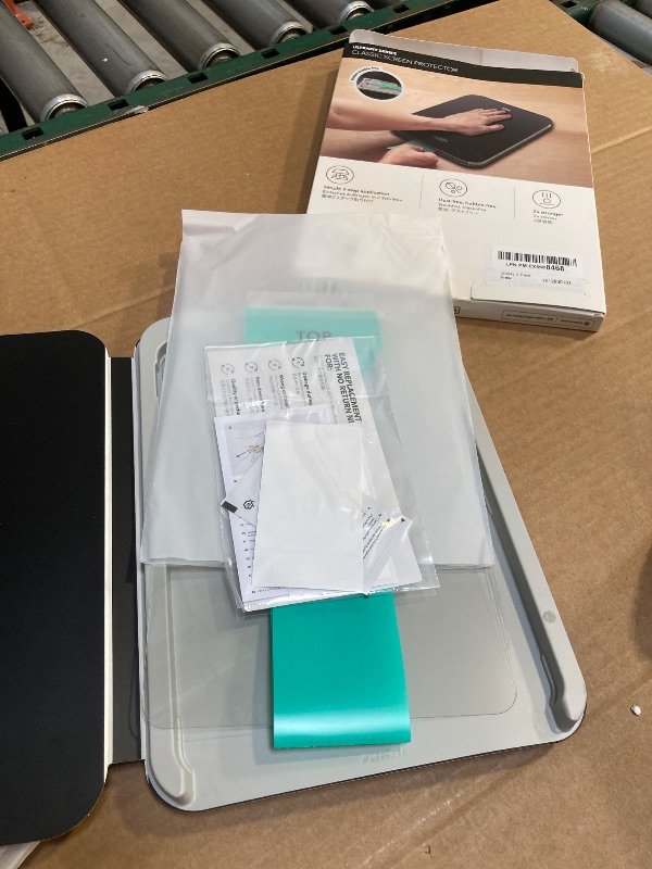 Photo 1 of ESR 1 Pack Screen Protector for iPad Pro 11 Inch M4 2024 (5th Generation), 9H Tempered Glass Film with Ultra Fit Tray, Apple Pencil Support, Scratch Resistant, HD Clarity, Bubble Free Application
