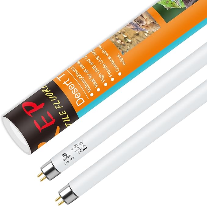 Photo 1 of T5 UVB Reptile Light 39W 10.0, UVA Light Bulb for Reptiles,1Lamp Tube for Bearded Dragon