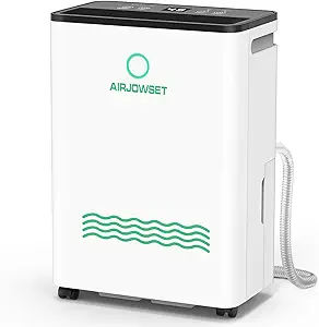 Photo 1 of Dehumidifiers 50 Pints 4500 Sq.Ft, Basement Dehumidifier 0.66 Gallon Water Tank with Drain Hose and 24H Timer Adjustable Humidity, Dehumidifier for Home Basement Bedroom Bathroom