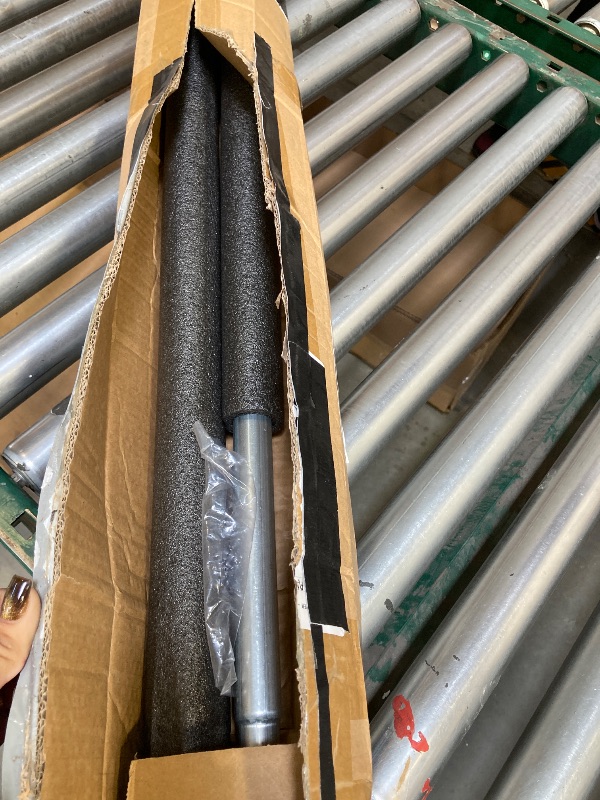 Photo 1 of 1PCS 10-16Ft Replacement Trampoline Pole, Universal Trampoline Net Replacement Poles with Foam Sleeve, Compatible with Legs of Up to 1.65"/4.2CM Diameter