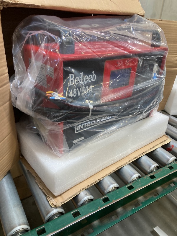 Photo 1 of 48V 50A Adjustable Battery Charger, Intelligent Charger for Lead-Acid & LiFePO4 Lithium Batteries, 240V AC Hardwired Charger for Forklifts, Golf Carts, Sightseeing Cars, Energy Storage Systems