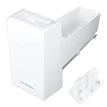Photo 1 of Upgraded DA97-14474C DA97-14474A Ice Bucket Compatible with Samsung Ice Maker Replacement DA97-12604D Samsung Ice Bucket Replacement Ice Maker Tray DA97-21040A RF28HMEDBSR RF263 Ice Container Ice Bin