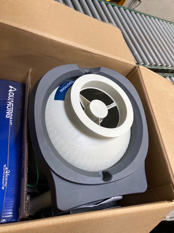 Photo 1 of  AQUASTRONG Sand Filter Pump for Above Ground Pool with Timer, 2/3 HP Pool Pumps Above Ground 3000 GPH for Pools up to 11000GAL,12in Pool Filter with 6-Way Valve, Improved Circulation and Filtration 