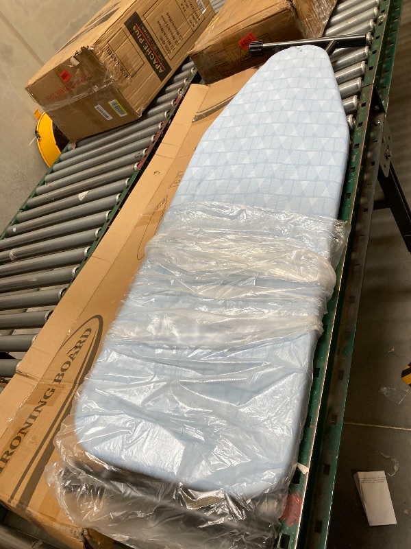 Photo 1 of Ironing Board Cover and Pad, 35×12in 39×13in 43×13in 47×15in Ironing Board Covers, Iron Board Cover Replacement (Color : Blue, Size : 
