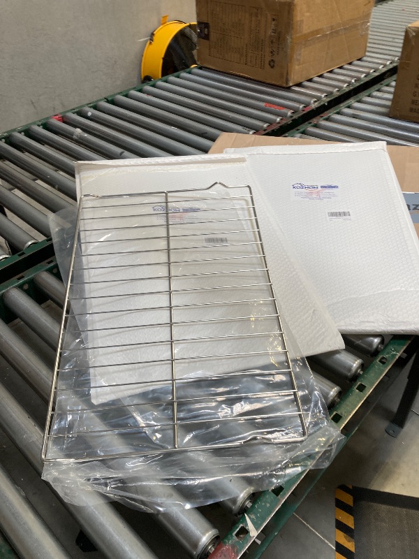 Photo 1 of  New Upgraded Evecad Range Oven Rack W10256908, fits for Whirlpool/Jenn-Air Range, Replaces W10138079, W10179196, 3195710,24 x 15-3/4 Inches, 2Packs 