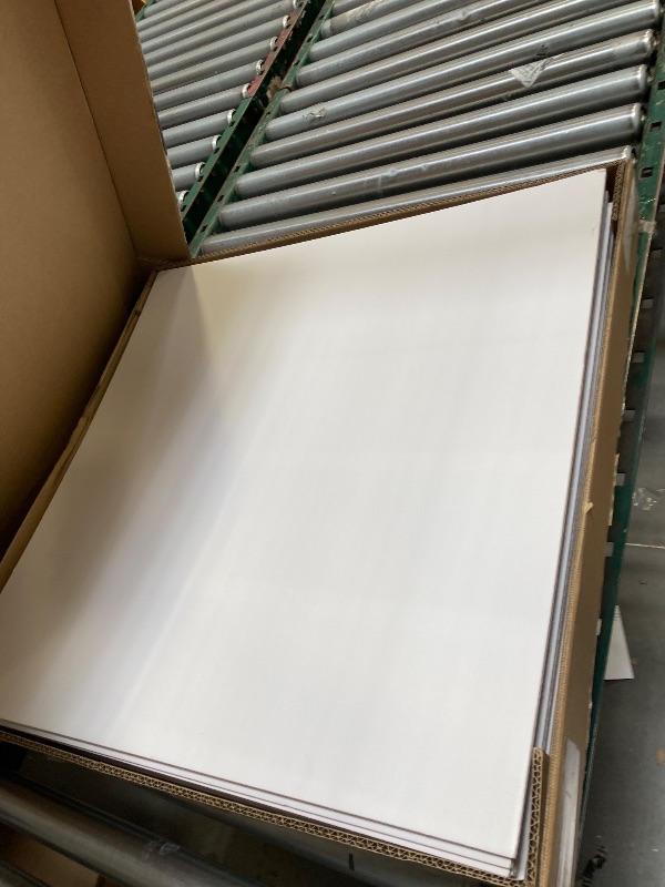 Photo 1 of  Foam Board 24 x 24 x 3/16" (5mm) - 12 Pack - White Poster Board, Acid Free, Double Sided, Rigid, Sign Board Foamboard for Mounting, Crafts, Paintings Prints, Art, Display, Presentation and Projects 