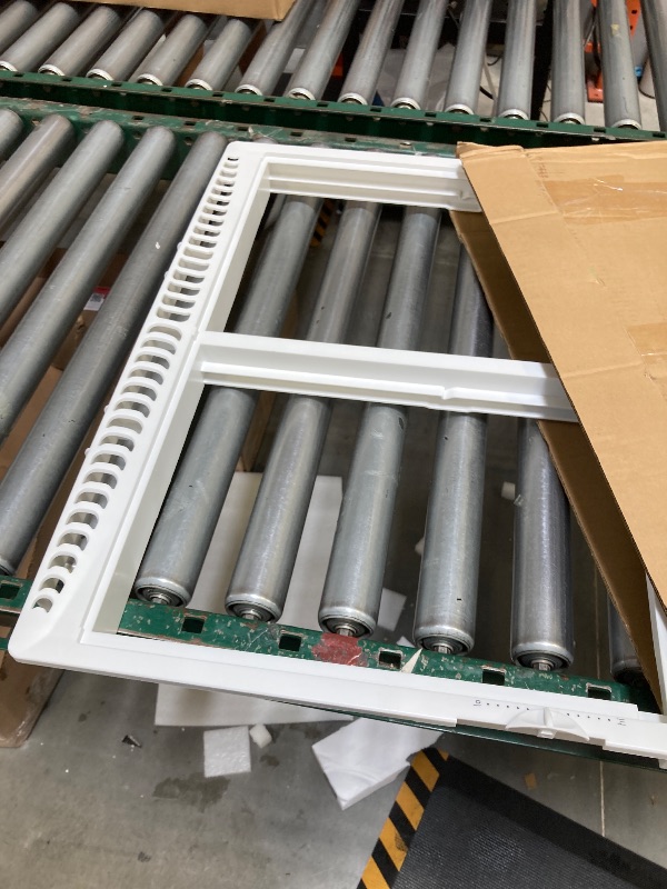 Photo 1 of  UPGRADED 240364787 Refrigerator Crisper Drawer Cover Frame Compatible with Frigidaire Crisper Drawer Replacement, Crisper Pan Cover Unit AP4432913, 240364794, FFTR1821TS0, FFTR1814TWB Crisper Drawer 