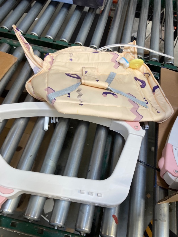Photo 1 of  5-1 Baby Bouncer Ifant Seat?Baby Bouncer and Push Walker Cambo?Ifant to Toddler Adjustable Bouncer Chair?Portable Rocker Chair with Wheels,Toy Snack Tray and Canopy for Outdoor?0-36 Months 